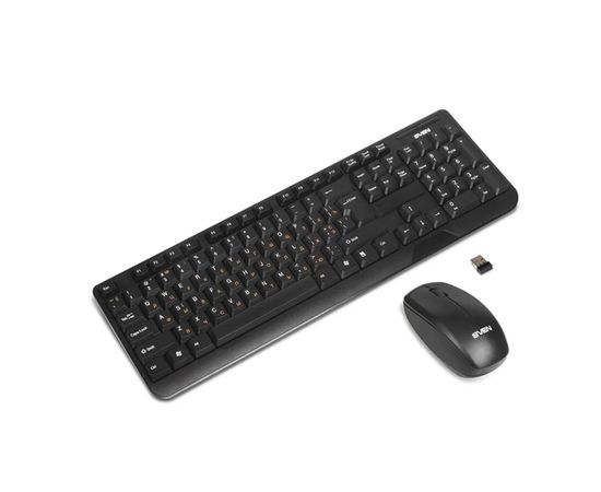  Клавиатура + мышь SVEN Comfort 3300, SV-03103300WB 