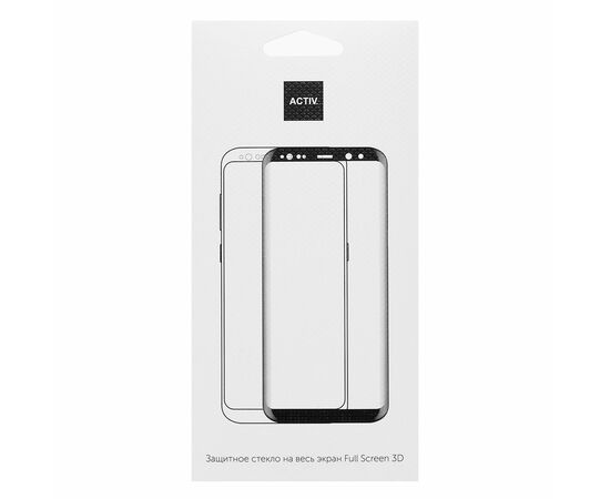  Защитное стекло Full Screen Activ Clean Line 3D для "Huawei Honor 10" (black)(101399) 