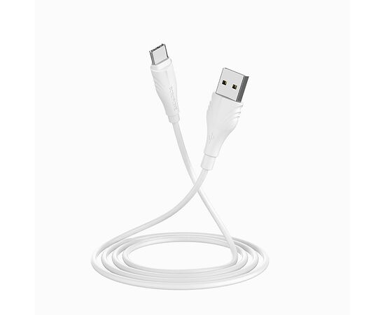  Кабель USB - Type-C Borofone BX18 Optimal, 100 см, (white) 