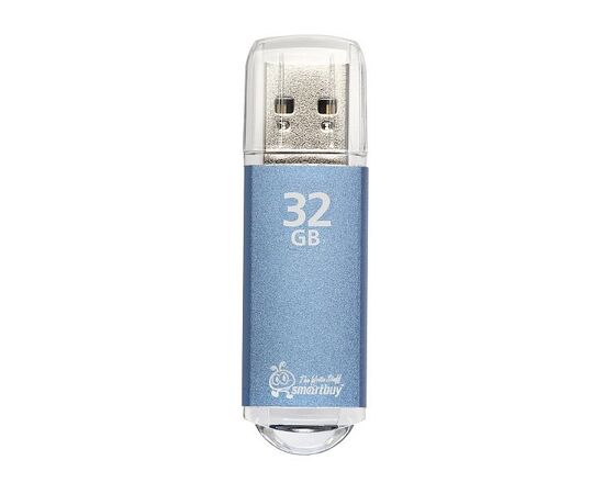  Флэш накопитель USB 32 Гб Smart Buy V-Cut (blue) (blue) 