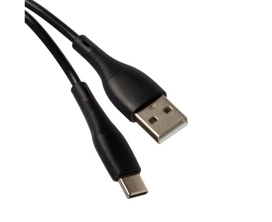  Кабель UNBRÖKE Fika USB - Type-C, 1 метр, до 2A, черный 