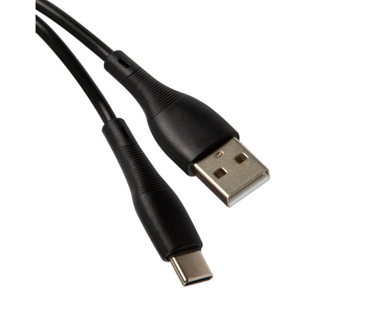  Кабель UNBRÖKE Fika USB - Type-C, 1 метр, до 2A, черный 