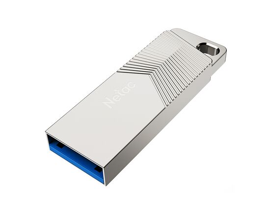  USB 3.2  128GB  Netac  UM1  белый/серебро 