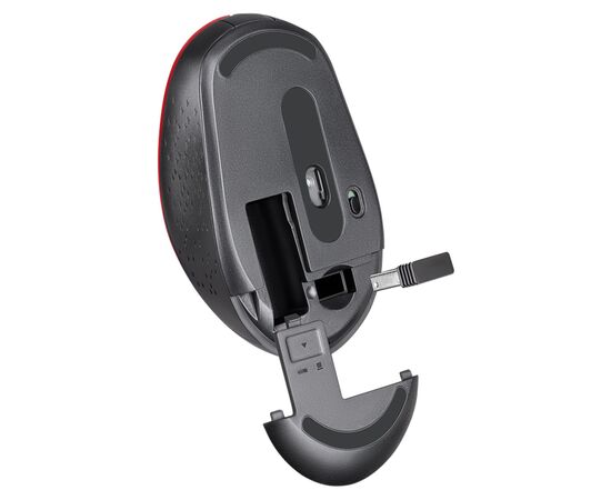  Мышь оптическая беспроводная Defender Prime MB-053  (red) (220442) 