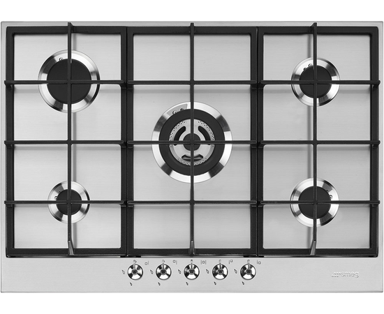  Варочная панель SMEG PX375 Classica газ, варочная 72,5см, нерж 