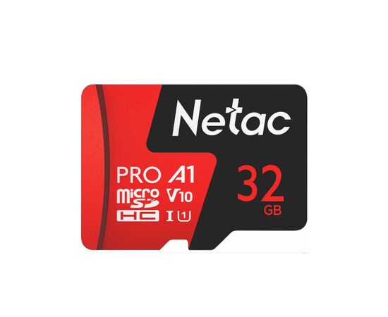  Карта флэш-памяти MicroSD 32 Гб Netac P500 Extreme Pro UHS-I (100 Mb/s) без адаптера (Class 10) (219880) 