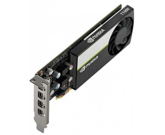  Видеокарта PNY NVIDIA Quadro T1000 (VCNT1000-8GB-SB) PCI-Express 3.0 x16, LP8 GB GDDR6 128-bit 