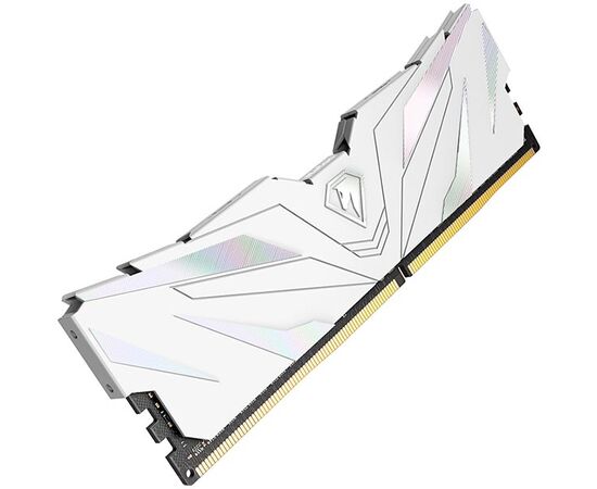  ОЗУ Netac Shadow II NTSWD4P26SP-16W DDR 4 DIMM 16Gb PC21300, 2666Mhz, C19 White, с радиатором 