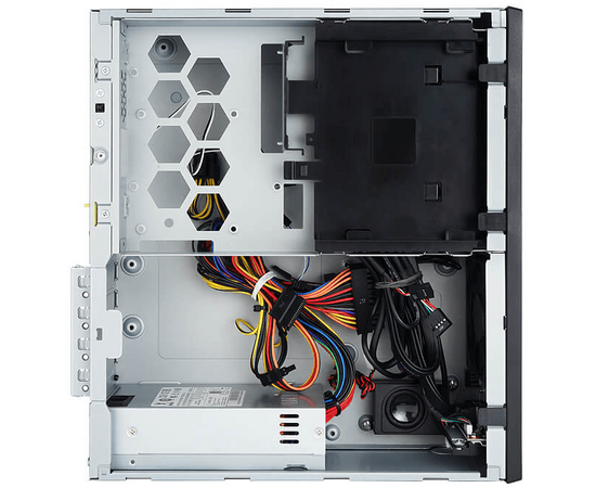  Корпус INWIN CJ708BL (6137379) Desktop, Micro-ATX, 265W IP-S265AU7-2 80plus Bronze Flex, 2xUSB3.0, 2xUSB2.0+Audio+Mic, черный 