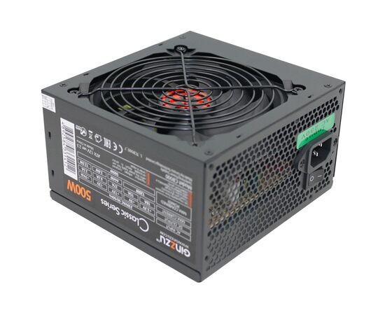  Блок питания Ginzzu CB500 12CM black 