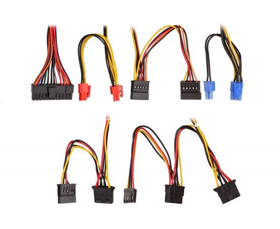  Блок питания Exegate EX259605RUS-S 700NPX, ATX, SC, black, 12cm fan, 24p+4p, 6/8p PCI-E, 3xSATA, 2xIDE, FDD + кабель 220V с защитой от выдергивания 