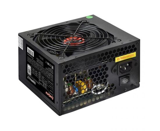  Блок питания ExeGate 550PPH-LT EX282042RUS 550W, RTL, 80+, ATX, black, APFC, 12cm, 24p, (4+4)p, 5*SATA, 3*IDE 