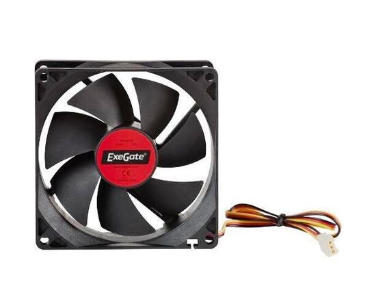  Вентилятор Exegate Mirage-H EX253950RUS 92x92x25 гидродинамический подшипник, 1800 RPM, 22dB, 3pin 