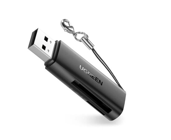  Кардридер UGreen CM264 (60722) USB3.0 Multifunction Card Reader черный 