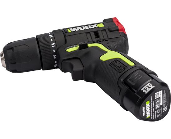  Дрель-шуруповерт WORX WU131X Professional 12В, 40Нм, 2Ач х2, ЗУ, сумка 
