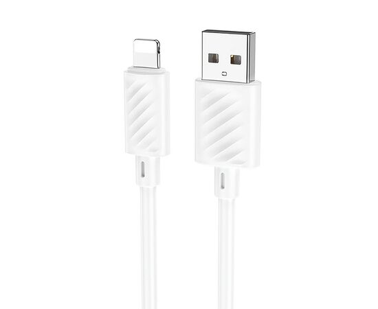 Кабель USB - Apple lightning Hoco X88 100см 2,4A (white) (215585) 