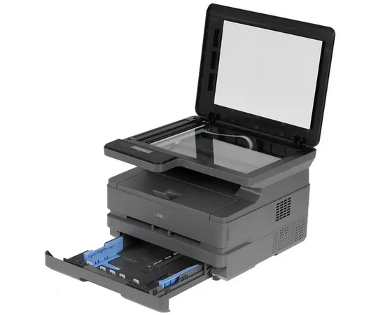  МФУ лазерное Deli Laser M3100DN черный, черно-белая печать, A4, 600x600 dpi, ч/б - 31 стр/мин (А4), Ethernet (RJ-45), USB 