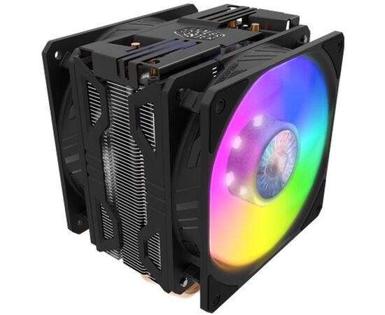  Кулер Cooler Master Hyper 212 LED Turbo ARGB RR-212TK-18PA-R1 160W, 4-pin, 159mm, tower, Al/Cu, fans: 2x120mm 