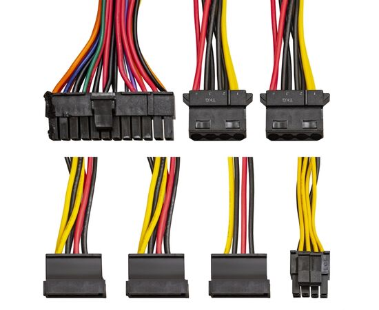  Блок питания ExeGate F250S EX291347RUS 250W (Flex ATX, for ITX case, 4cm fan, 20+4pin, 4рin, 3xSATA, 2xIDE) 