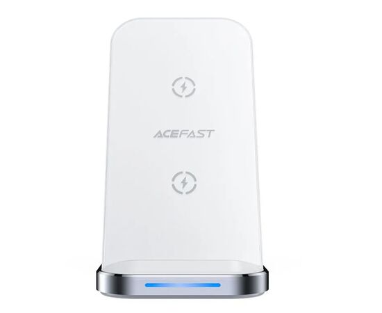  Настольная подставка с беспроводной зарядкой Acefast E15 desktop 3-in-1 (белый) 