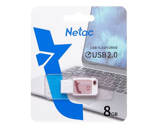  Флэш накопитель USB 8 Гб Netac UA31 3.2 (pink) (224770) 