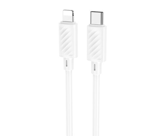  Кабель Type-C - Apple lightning Hoco X88 20W 100см  (white) (215568) 