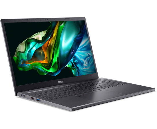  Ноутбук Acer Aspire 5A515-58GM i5-13420H/8GB/SSD512GB/15.6"/RTX 2050 4GB/IPS/FHD/NoOS/Iron (NX.KQ4CD.007) 