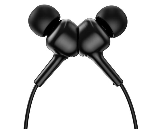  Наушники внутриканальные HOCO ES51 Era sports, Bluetooth, 90 см, 130 мАч, цвет: чёрный (1/100) 