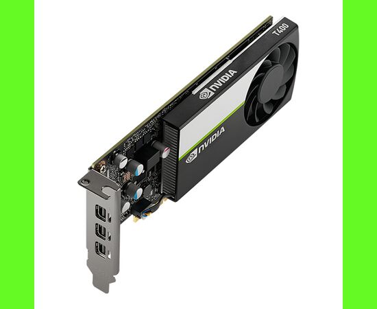  Видеокарта NVIDIA Quadro T400-4G (900-5G172-2240-000||A+L) Graphics Cards with accessories (with ATX and LP brackets) 