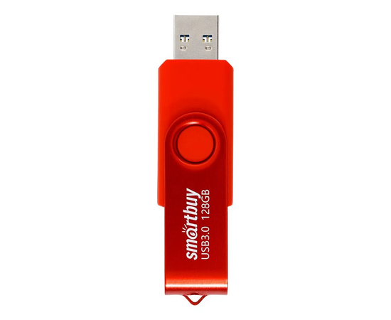  USB 3.0  128GB  Smart Buy  Twist  красный 