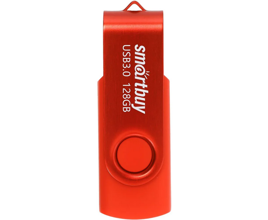  USB 3.0  128GB  Smart Buy  Twist  красный 