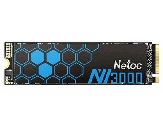  Внутренний SSD  Netac 2TB  NV3000, PCIe x4, R/W - 3500/2100 MB/s, (M.2), 2280, TLC 3D NAND, with heat sink & RGB 