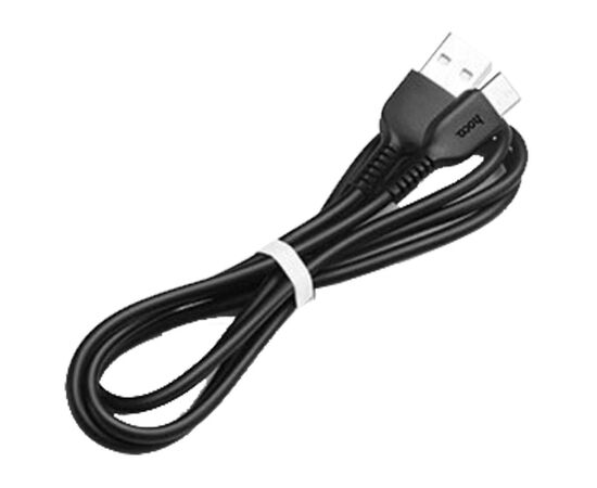 Кабель USB HOCO X20 Flash USB - Type-C, 3A, 1 м, черный 