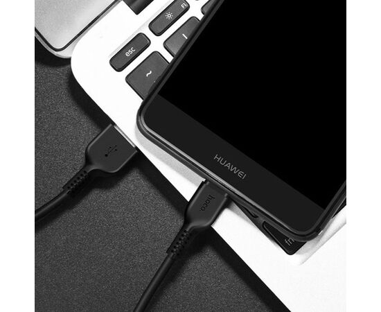  Кабель USB HOCO X20 Flash USB - Type-C, 3A, 1 м, черный 