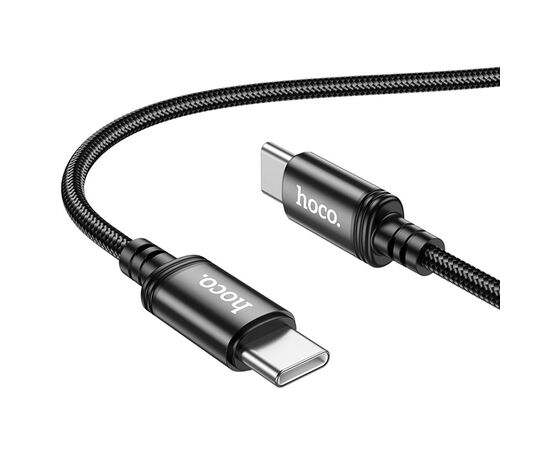 Кабель USB-C HOCO X89 Wind Type-C - Type-C, 60W, 1 м, черный 
