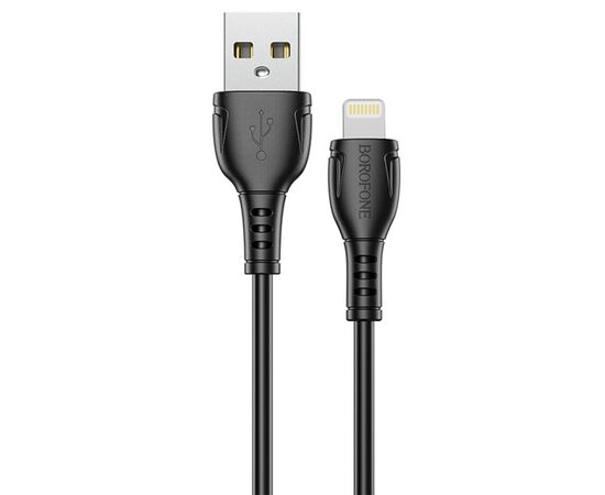  Кабель USB BOROFONE BX51 Triumph USB - Lightning, 2.4А, 1 м, черный 