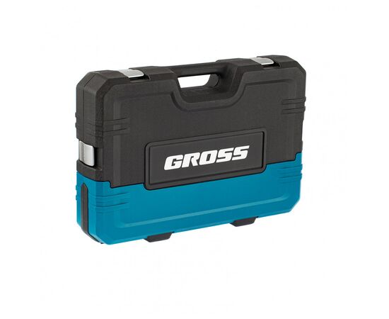  Набор инструмента GROSS 14157 216 предметов, 120 зубьев, CrV 1/2", 3/8", 1/4" 