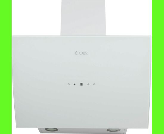  Вытяжка Lex Plaza GS 900 WH белый упр сенсорное (1 мотор) 