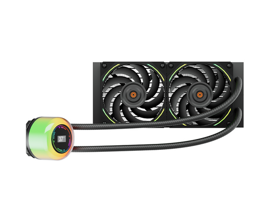  СВО 1STPLAYER CC 240 Black (CC-240-BK) / 2x120mm, ARGB 