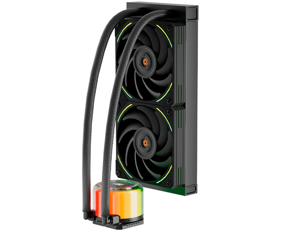  СВО 1STPLAYER CC 240 Black (CC-240-BK) / 2x120mm, ARGB 