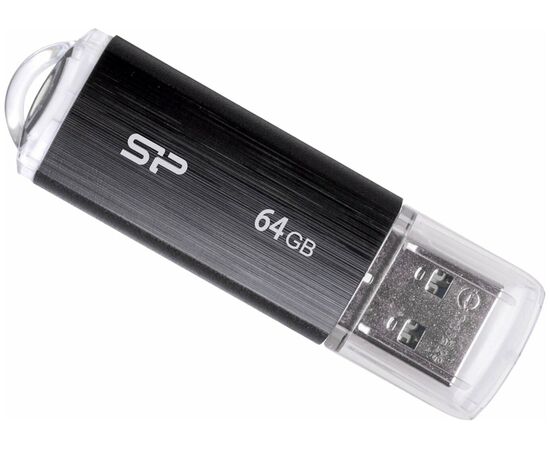  USB  64GB  Silicon Power  Ultima U02  чёрный 