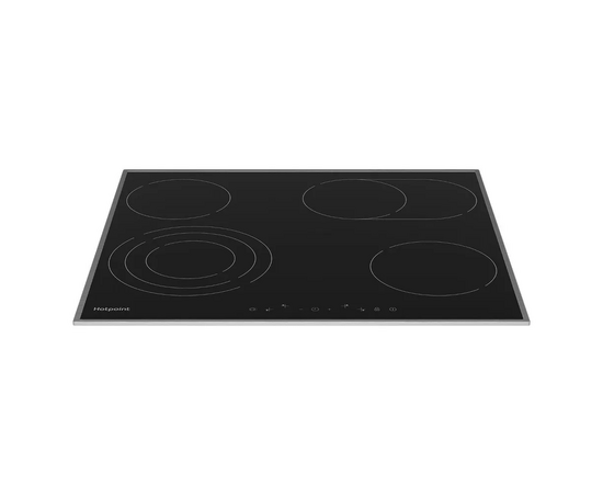  Варочная панель Hotpoint HR 6T7 X S черный 