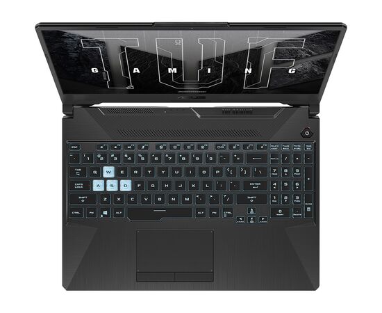  Ноутбук ASUS TUF A15 FA506NC-HN063 15.6" FHD IPS 250N 144Hz/R5-7535HS/16GB/512GB SSD/RTX 3050 4GB/DOS/Graphite Black 
