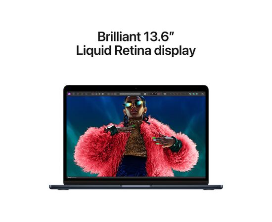  Ноутбук APPLE MacBook Air 13 (MRXW3ZP/A) M3/8Gb/512Gb SSD/MacOS/нужен переходник на EU/Midnight 