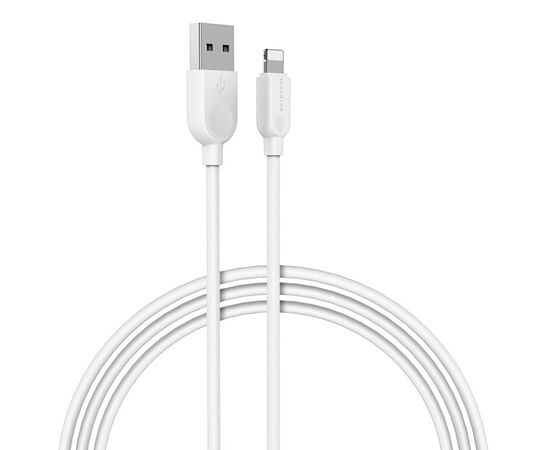  Кабель USB BOROFONE BX14 LinkJet USB - Lightning, 2.4А, 3 м, белый 