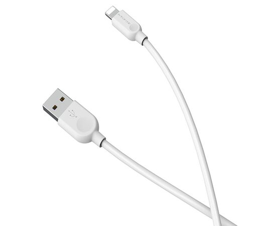  Кабель USB BOROFONE BX14 LinkJet USB - Lightning, 2.4А, 3 м, белый 