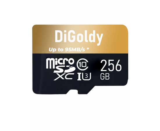 MicroSDXC  256GB  Digoldy Class 10 Extreme Pro UHS-I U3 (95 Mb/s) без адаптера 