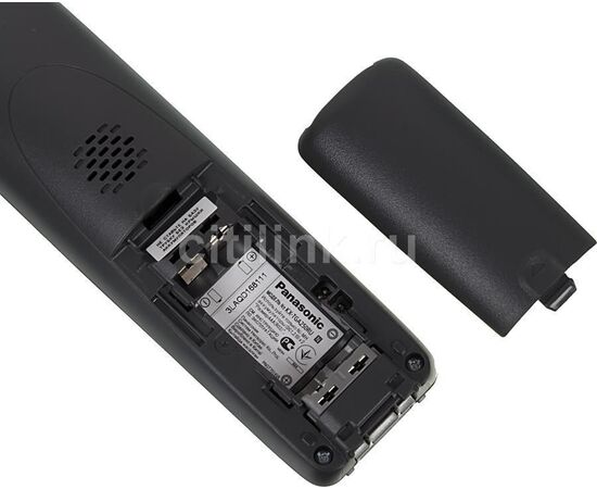  Радиотелефон Dect Panasonic KX-TG2511RUN платиновый/черный АОН 