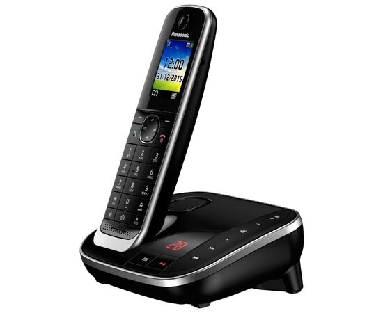  Радиотелефон Dect Panasonic KX-TGJ320RUB черный автооветчик 