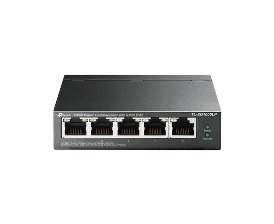  Коммутатор TP-Link (TL-SG1005LP) 5G 4PoE+ 40W неуправляемый 